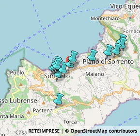 Mappa Via Bernardino Rota, 80067 Sorrento NA, Italia (1.52571)