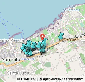 Mappa Via Bernardino Rota, 80067 Sorrento NA, Italia (0.399)