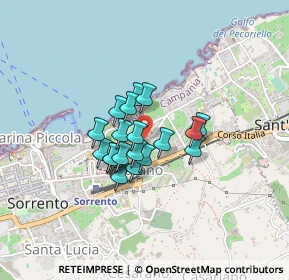 Mappa Via Bernardino Rota, 80067 Sorrento NA, Italia (0.2925)