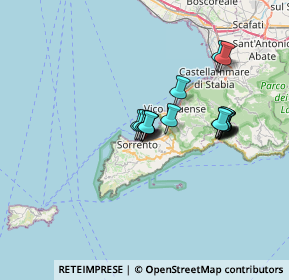 Mappa Via Bernardino Rota, 80067 Sorrento NA, Italia (5.70722)