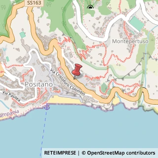 Mappa Via Guglielmo Marconi, 142, 84017 Positano, Salerno (Campania)