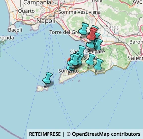 Mappa Corso Italia, 80063 Sorrento NA, Italia (9.9515)