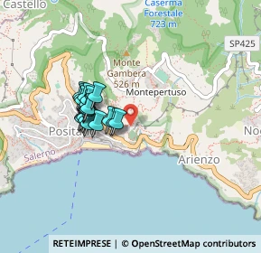 Mappa 84017 Positano SA, Italia (0.361)