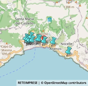 Mappa 84017 Positano SA, Italia (0.66091)
