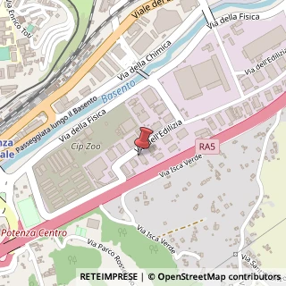 Mappa Via dell'Edilizia, 25, 85100 Bernalda, Matera (Basilicata)