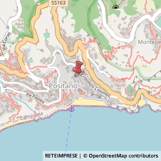 Mappa Via mulini 21, 84017 Positano, Salerno (Campania)