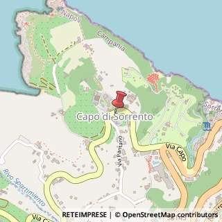 Mappa Via Capo, 102, 80067 Sorrento, Napoli (Campania)