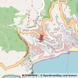 Mappa Viale Pasitea, 1, 84017 Positano, Salerno (Campania)