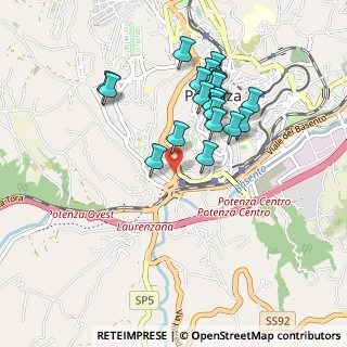 Mappa Centro Commerciale Galassia, 85100 Potenza PZ, Italia (0.914)