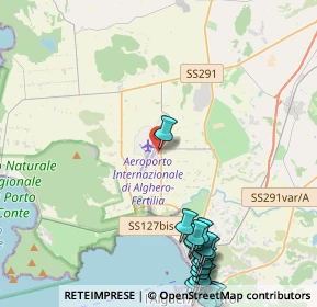 Mappa Aeroporto di, 07041 Alghero SS, Italia (6.61316)