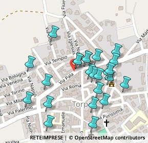 Mappa Via Nuoro, 08020 Torpè NU, Italia (0.11667)