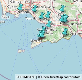 Mappa Via Lavinola, 80063 Piano di Sorrento NA, Italia (15.66813)