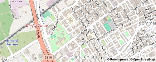 Mappa Brindisi