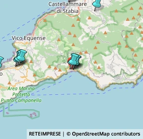 Mappa Via Trara Genoino, 84017 Positano SA, Italia (5.09)