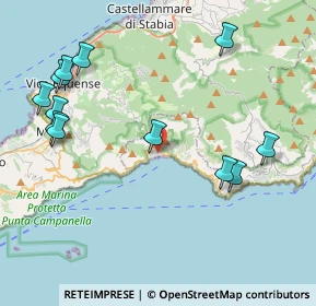 Mappa Via Trara Genoino, 84017 Positano SA, Italia (5.19083)