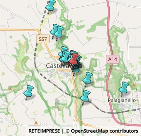 Mappa Vico II Menzullo, 74011 Castellaneta TA, Italia (1.091)