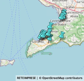 Mappa SS145 KM. 25, 80065 Sant'Agnello NA, Italia (5.61938)