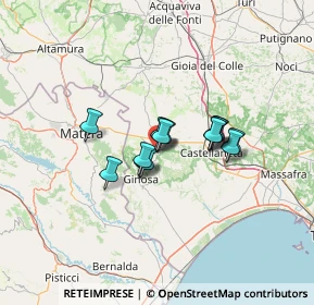 Mappa Via Cadorna, 74014 Laterza TA, Italia (8.97143)