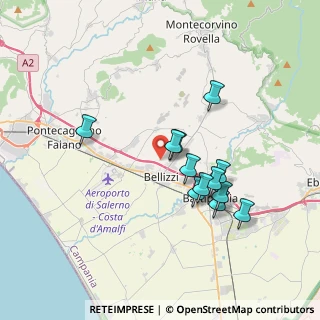Mappa Viale Caterina, 84090 Montecorvino Pugliano SA, Italia (3.42083)