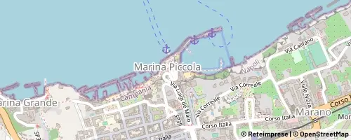 Mappa Sorrento