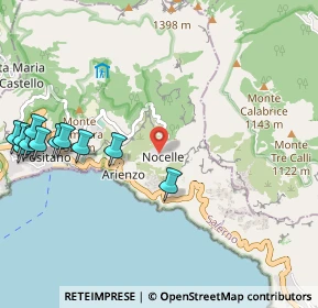 Mappa Frazione Nocella, 84017 Positano SA, Italia (1.45182)