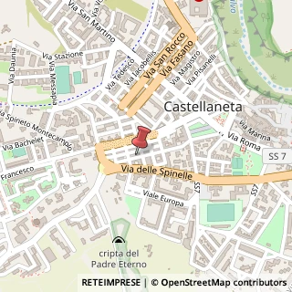 Mappa Via Arco dei Calderai, 74, 74011 Castellaneta, Taranto (Puglia)