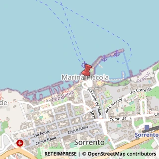 Mappa Piazza Marinai D'Italia, 2, 80067 Sorrento, Napoli (Campania)