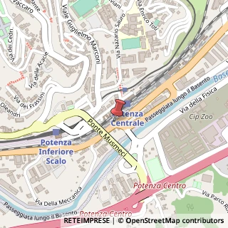 Mappa Viale del Basento, 55, 85100 Potenza, Potenza (Basilicata)