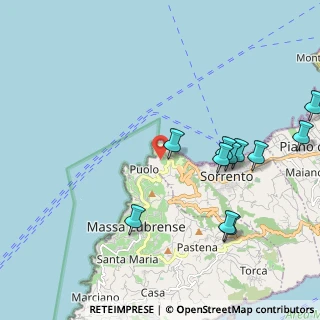 Mappa Via Calata di Puolo, 80067 Sorrento NA, Italia (2.85077)