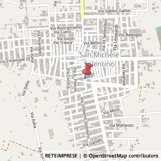 Mappa Via Micca, 31, 72018 San Michele Salentino, Brindisi (Puglia)