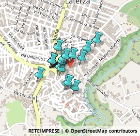 Mappa Via costantinopoli, 74014 Laterza TA, Italia (0.1375)