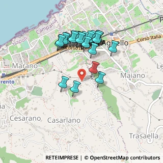 Mappa Via Belvedere, 80065 Sorrento NA, Italia (0.45185)