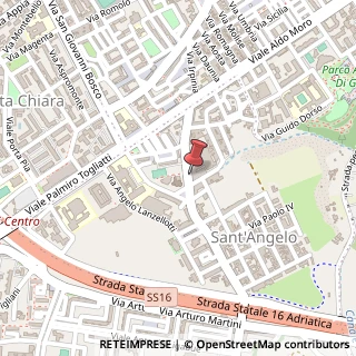 Mappa Via Sant'Angelo, 75, 72100 Brindisi, Brindisi (Puglia)