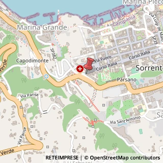 Mappa Corso Italia, 1, 80065 Sorrento, Napoli (Campania)