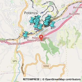 Mappa Via di Rossellino, 85100 Potenza PZ, Italia (0.906)