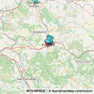 Mappa Contrada Ciciniello, 85100 Potenza PZ, Italia (36.74833)