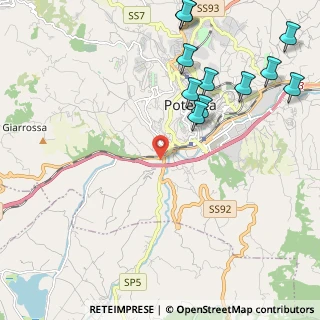 Mappa Contrada Ciciniello, 85100 Potenza PZ, Italia (2.90091)