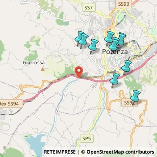 Mappa Via Tora, 85100 Centomani-tora PZ, Italia (2.43)
