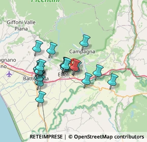 Mappa Via Francesco Del Grosso, 84025 Eboli SA, Italia (6.2645)