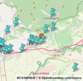 Mappa Via Francesco Del Grosso, 84025 Eboli SA, Italia (5.683)