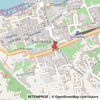Mappa Via degli Aranci, 37, 80067 Sorrento, Napoli (Campania)