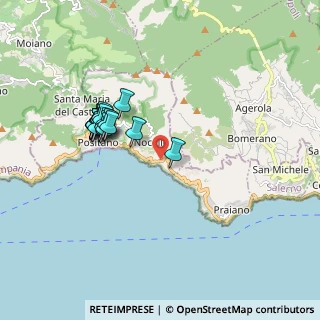 Mappa Via Laurito, 84017 Positano SA, Italia (1.8135)