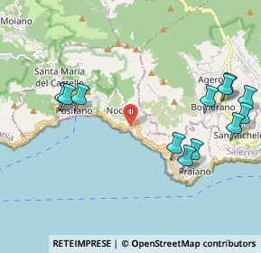 Mappa Via Laurito, 84017 Positano SA, Italia (2.63)