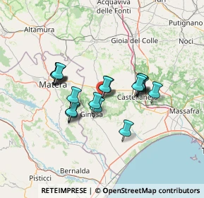 Mappa Via de Deo, 74014 Laterza TA, Italia (11.7305)