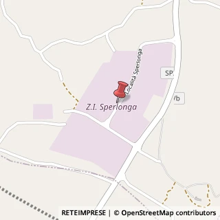 Mappa Zona Industriale Loc. Sperlonga, 84020 Palomonte, Salerno (Campania)