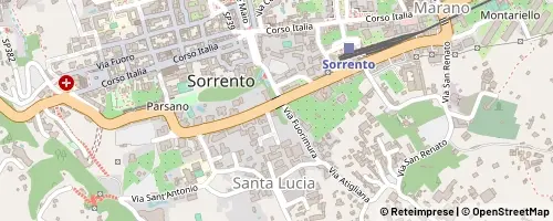 Mappa Sorrento