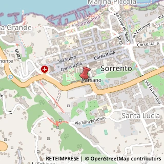 Mappa Via degli Aranci, 25, 80067 Sorrento, Napoli (Campania)