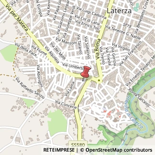 Mappa Via de Deo, 13, 74014 Laterza, Taranto (Puglia)