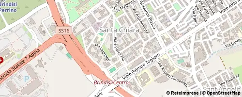 Mappa Brindisi