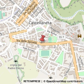 Mappa Via delle spinelle 27, 74011 Castellaneta, Taranto (Puglia)